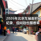 2026年北京车展面积破纪录，但问题也跟着来了