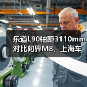 乐道L90轴距3110mm对比问界M8,上海车展有何亮点?(图4) 乐道L90轴距3110mm对比问界M8,上海车展有何亮点?(图4)