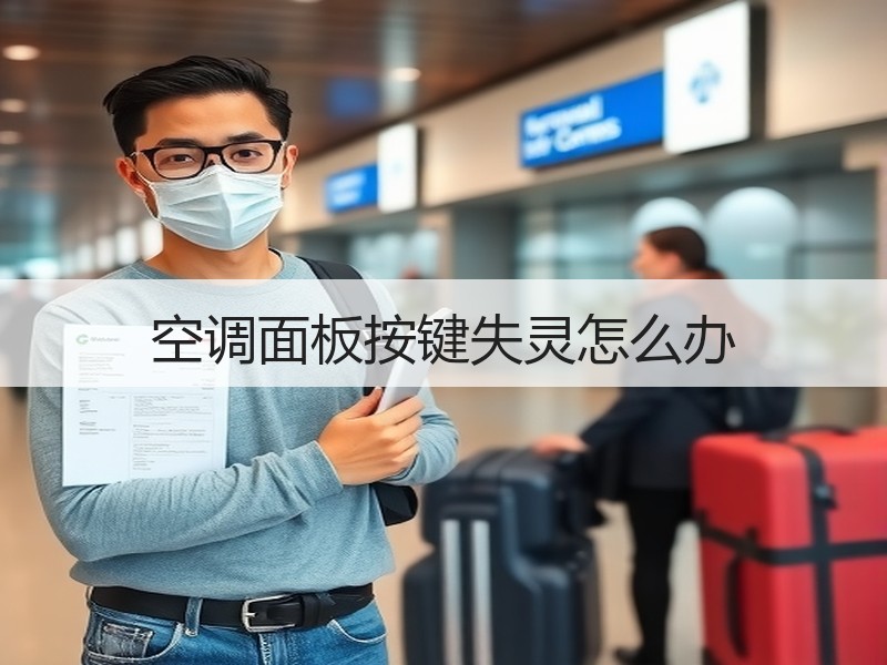 空调面板按键失灵怎么办